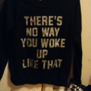 Black sweater