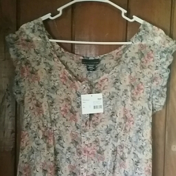 Floral top xl