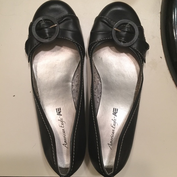 Flats with a decorative buckle - Picture 2 of 4