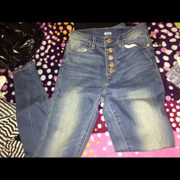 Bdg high waisted skinny jeans
