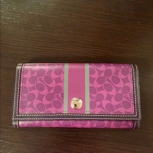 Purple Coach purse!