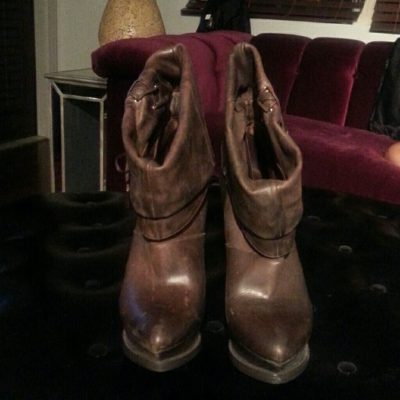 Brown Bootie