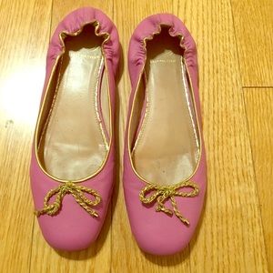 Lilly Pulitzer pink flats