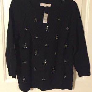 Black Loft sweater