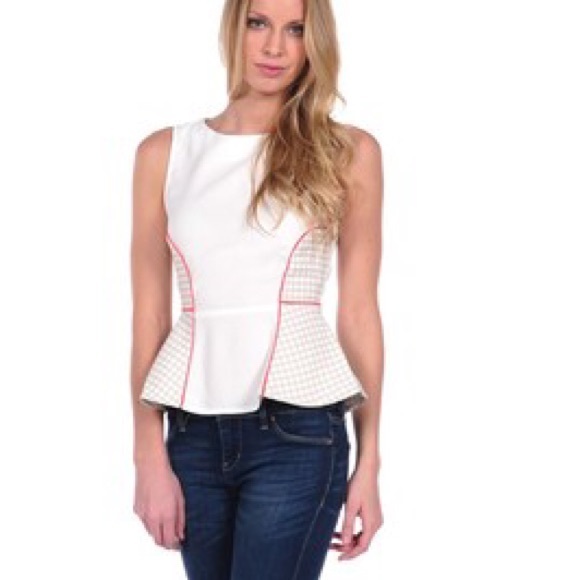 SugarLips Peplum tank shirt!