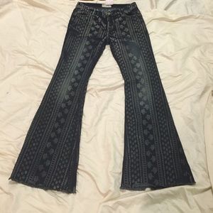 Free People Women's Century Stripe Bali Flare