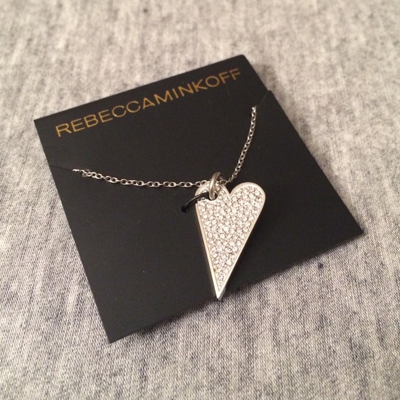 Rebecca Minkoff Jewelry - Rebecca Minkoff Jewel Box Pave Heart Necklace - HP