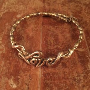 Alex & Ani Love wrap bracelet