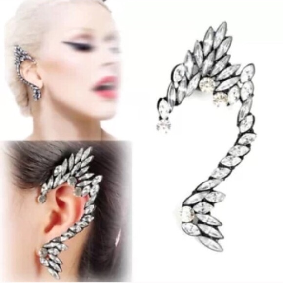 Boutique Jewelry - Unique Crystal elf ear earring cuff