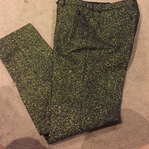 NWOT H&M Black and Gold Dress Slacks