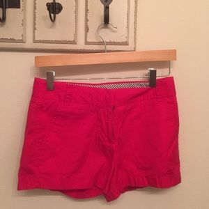 J. Crew 3" Chino Shorts Size 00 (Magenta)