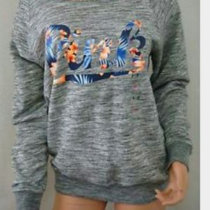 Victoria secret pink tropical swestshirt