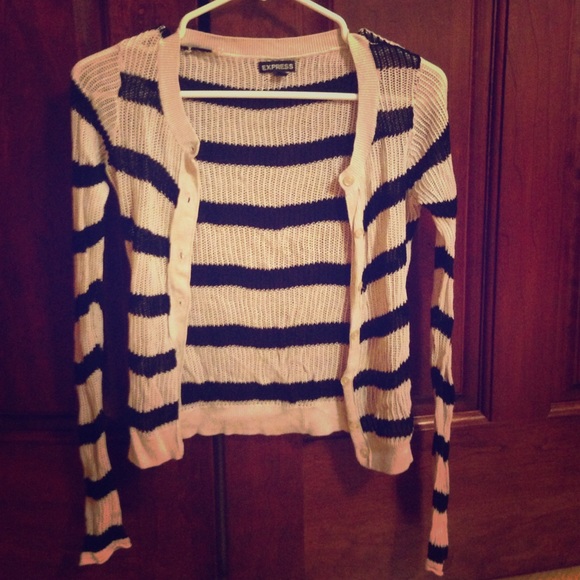 Striped Cardigan - Picture 1 of 3