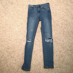 ASOS distressed jeans