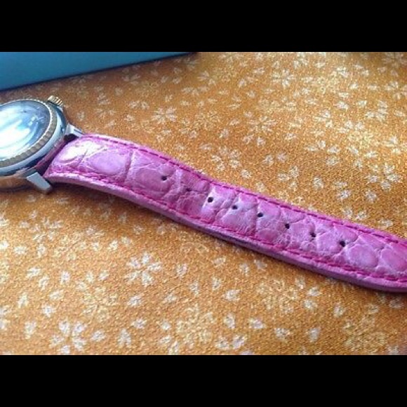 Ritmo Latino ladies watch crocodile leather