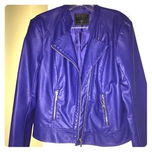 Guess Faux Leather Jacket
