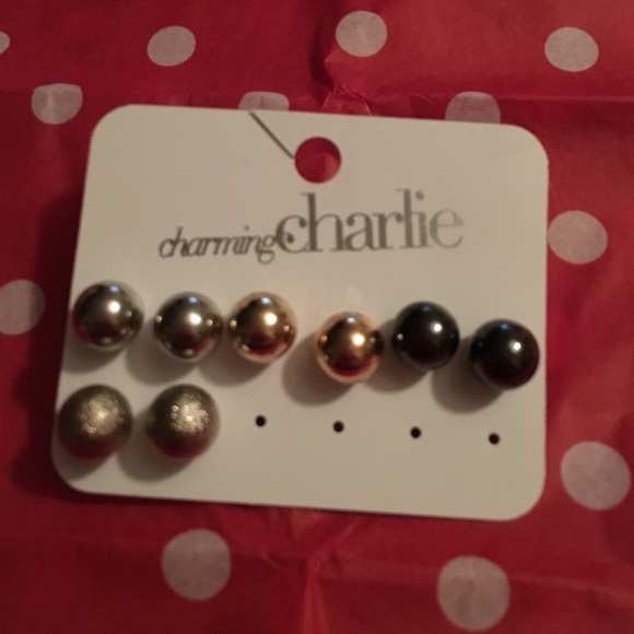 Charming Charlie multicolored studs