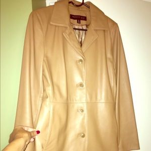 Kenneth Cole Three Quarter Length Beige