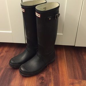 Original Hunter tall boots, US9M/10F