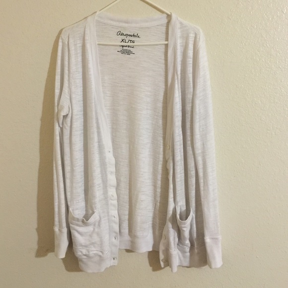 White boyfriend sweater