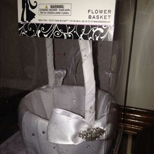 Bling Flower Girl Basket