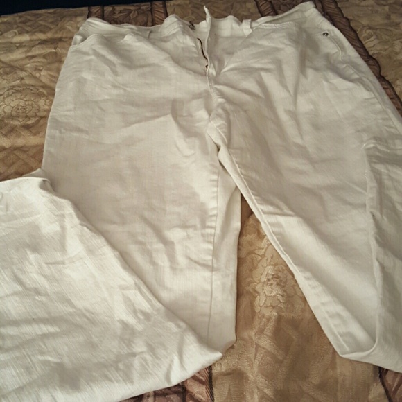 White jeans