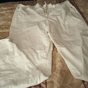 White jeans