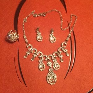 Rhinestone Set, perfect for Prom