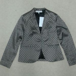 Gold brocade blazer