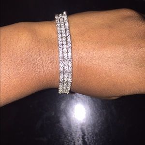 Victoria Townsend 2ct Rose-Cut Diamond Bracelet