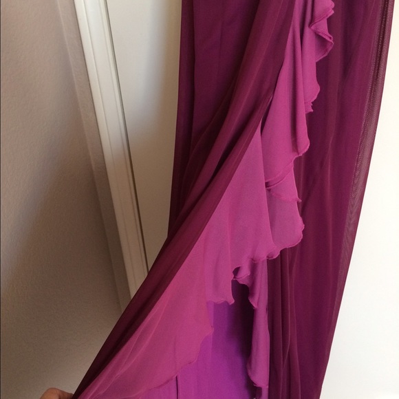 (Gift for @lojohill) Purple long dress - Picture 3 of 4