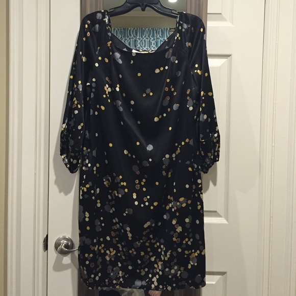 Diane von Furstenberg Dresses & Skirts - NWT DVF Night Sky Ombré Black silk dress size 10