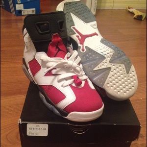 Jordan retro Carmine 6s