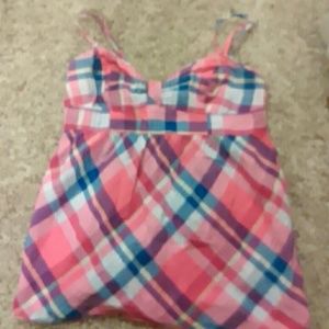 Flannel Tank Top