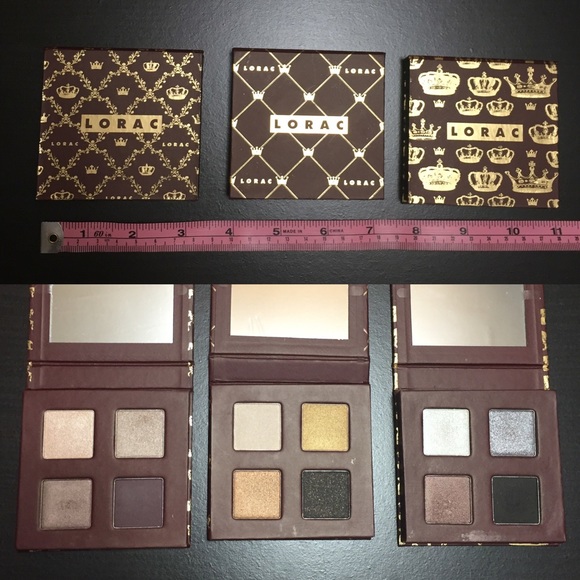 LORAC "The Royal" eyeshadow pallete collection