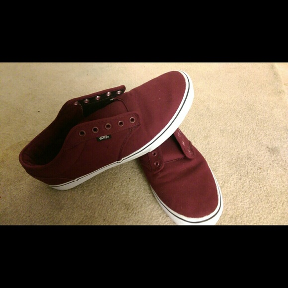 Maroon Converse