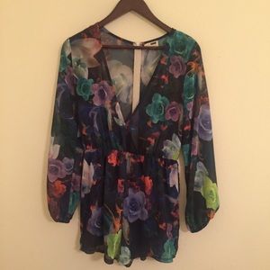 LF floral romper