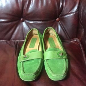 Coach Samara Leather Driving Loafers