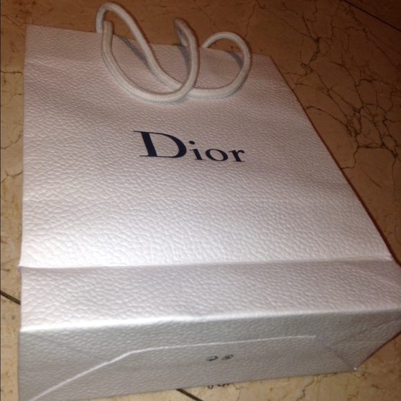 Dior shopping bag