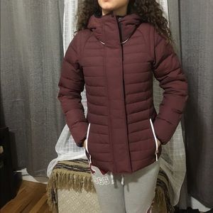 Hunter burgundy winter jacket!