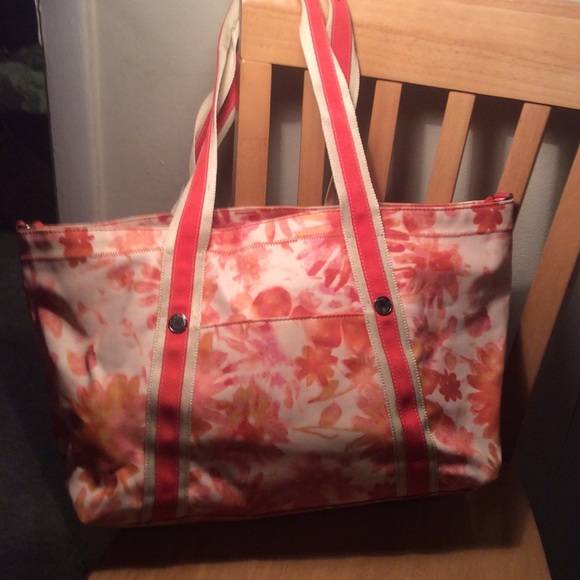 J.Jill Cotton PVC Coating Tote Bag