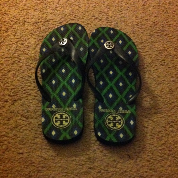 Tory burch flip flops
