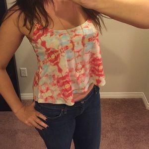 Nordstrom Tie-Dye Boho Tank