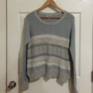 Light gray crewneck sweater