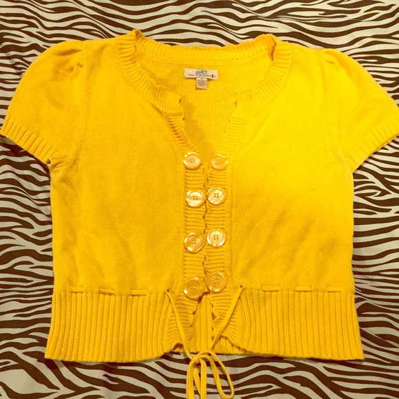 Cropped cardigan