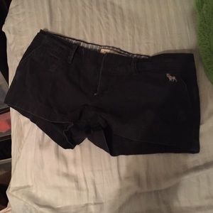 Navy Abercrombie and Fitch shorts
