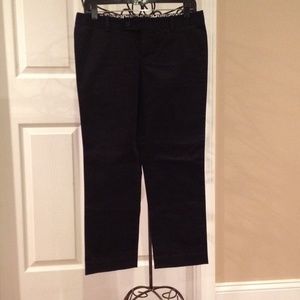 BLACK DRESS ANKLE PANTS