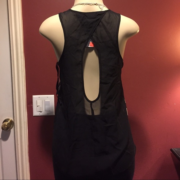 Wet Seal Muscle Shirt with the necklace TOP ONLY