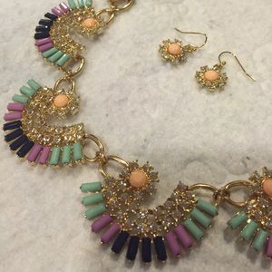 Statement Necklace and Earring Set