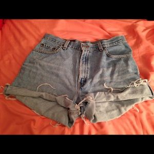Levi Denim Jean Shorts